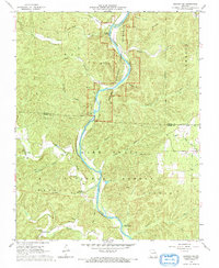 Download a high-resolution, GPS-compatible USGS topo map for Grandin SW, MO (1969 edition)