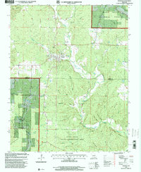 Download a high-resolution, GPS-compatible USGS topo map for Grandin, MO (2000 edition)