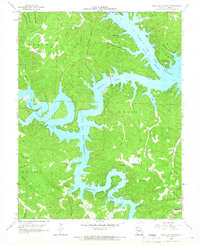 Download a high-resolution, GPS-compatible USGS topo map for Green Bay Terrace, MO (1966 edition)