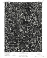 Download a high-resolution, GPS-compatible USGS topo map for Green City SW, MO (1976 edition)
