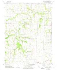 preview thumbnail of historical topo map of Pettis County, MO in 1973