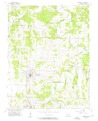Download a high-resolution, GPS-compatible USGS topo map for Greenfield, MO (1957 edition)