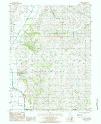 Download a high-resolution, GPS-compatible USGS topo map for Guilford, MO (1985 edition)