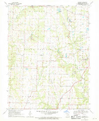 Download a high-resolution, GPS-compatible USGS topo map for Guthrie, MO (1971 edition)