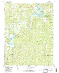 Download a high-resolution, GPS-compatible USGS topo map for Hahatonka, MO (1983 edition)