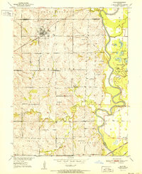 1951 Map of Hale, MO