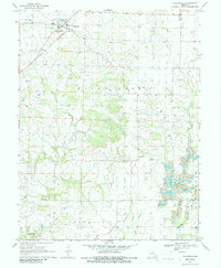 Download a high-resolution, GPS-compatible USGS topo map for Hallsville, MO (1986 edition)