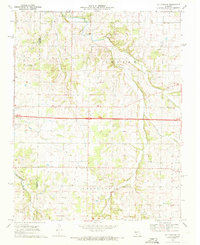 Download a high-resolution, GPS-compatible USGS topo map for Halltown NE, MO (1971 edition)