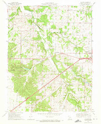 Download a high-resolution, GPS-compatible USGS topo map for Halltown, MO (1971 edition)