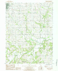 Download a high-resolution, GPS-compatible USGS topo map for Hamilton East, MO (1985 edition)