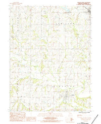 Download a high-resolution, GPS-compatible USGS topo map for Hamilton West, MO (1985 edition)