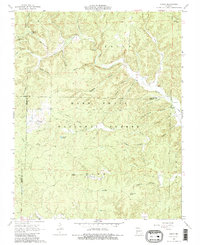 preview thumbnail of historical topo map of Ripley County, MO in 1968