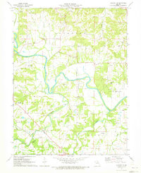 Download a high-resolution, GPS-compatible USGS topo map for Hannibal SE, MO (1973 edition)
