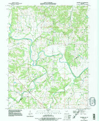 Download a high-resolution, GPS-compatible USGS topo map for Hannibal SE, MO (1995 edition)