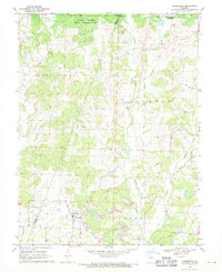 Download a high-resolution, GPS-compatible USGS topo map for Harrisburg, MO (1971 edition)