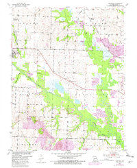 Download a high-resolution, GPS-compatible USGS topo map for Hartwell, MO (1982 edition)