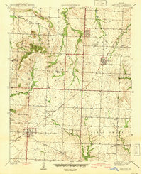 Download a high-resolution, GPS-compatible USGS topo map for Harwood, MO (1941 edition)
