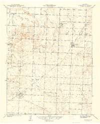 Download a high-resolution, GPS-compatible USGS topo map for Harwood, MO (1940 edition)