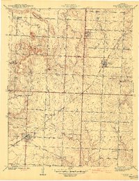 Download a high-resolution, GPS-compatible USGS topo map for Harwood, MO (1941 edition)
