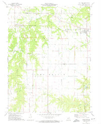 Download a high-resolution, GPS-compatible USGS topo map for Hawk Point, MO (1974 edition)