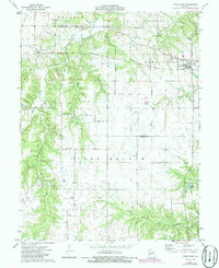 Download a high-resolution, GPS-compatible USGS topo map for Hawk Point, MO (1986 edition)