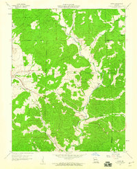 Download a high-resolution, GPS-compatible USGS topo map for Higdon, MO (1960 edition)