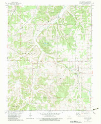Download a high-resolution, GPS-compatible USGS topo map for High Prairie, MO (1983 edition)