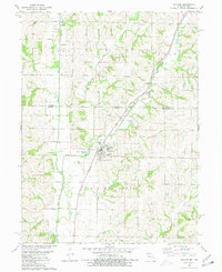 Download a high-resolution, GPS-compatible USGS topo map for Hopkins, MO (1981 edition)