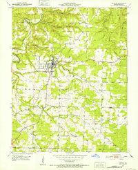 Download a high-resolution, GPS-compatible USGS topo map for Houston, MO (1952 edition)