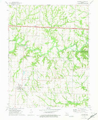 Download a high-resolution, GPS-compatible USGS topo map for Houstonia, MO (1975 edition)