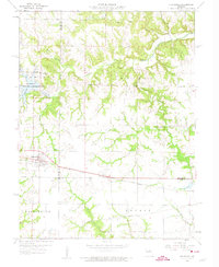 Download a high-resolution, GPS-compatible USGS topo map for Hunnewell, MO (1961 edition)