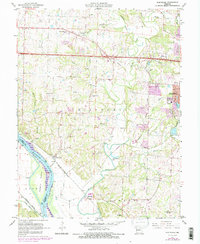 Download a high-resolution, GPS-compatible USGS topo map for Huntsdale, MO (1985 edition)