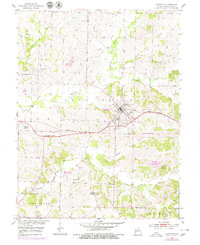 Download a high-resolution, GPS-compatible USGS topo map for Huntsville, MO (1979 edition)