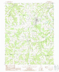 Download a high-resolution, GPS-compatible USGS topo map for Iberia, MO (1988 edition)