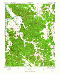 Download a high-resolution, GPS-compatible USGS topo map for Iconium, MO (1963 edition)