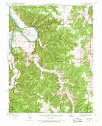 Download a high-resolution, GPS-compatible USGS topo map for Iconium, MO (1967 edition)