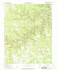preview thumbnail of historical topo map of Shannon County, MO in 1968