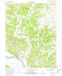 Download a high-resolution, GPS-compatible USGS topo map for Jefferson City NW, MO (1982 edition)