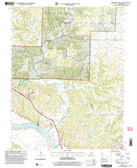 Download a high-resolution, GPS-compatible USGS topo map for Jefferson City NW, MO (2003 edition)