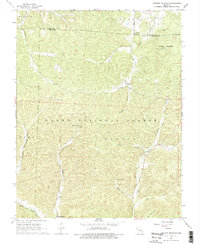 preview thumbnail of historical topo map of Iron County, MO in 1968