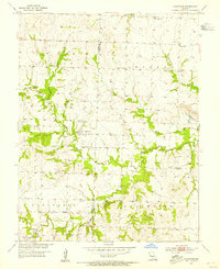 preview thumbnail of historical topo map of Henry County, MO in 1953