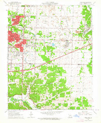 Download a high-resolution, GPS-compatible USGS topo map for Joplin East, MO (1964 edition)