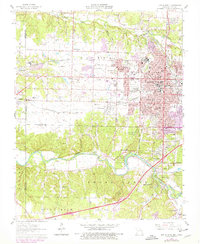 Download a high-resolution, GPS-compatible USGS topo map for Joplin West, MO (1979 edition)