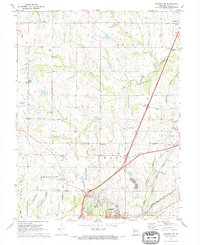 Download a high-resolution, GPS-compatible USGS topo map for Kearney SW, MO (1973 edition)