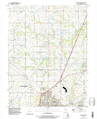 Download a high-resolution, GPS-compatible USGS topo map for Kearney SW, MO (1997 edition)