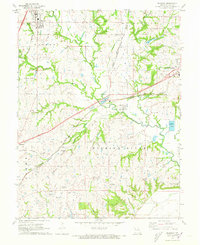 Download a high-resolution, GPS-compatible USGS topo map for Kearney, MO (1972 edition)