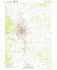 preview thumbnail of historical topo map of Kirksville, MO in 1979
