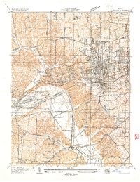 Download a high-resolution, GPS-compatible USGS topo map for Kirkwood, MO (1933 edition)
