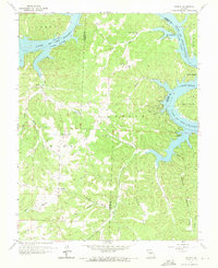 Download a high-resolution, GPS-compatible USGS topo map for Knobby, MO (1971 edition)