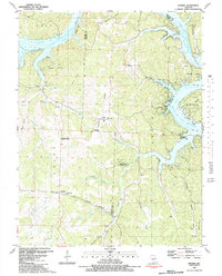 Download a high-resolution, GPS-compatible USGS topo map for Knobby, MO (1983 edition)